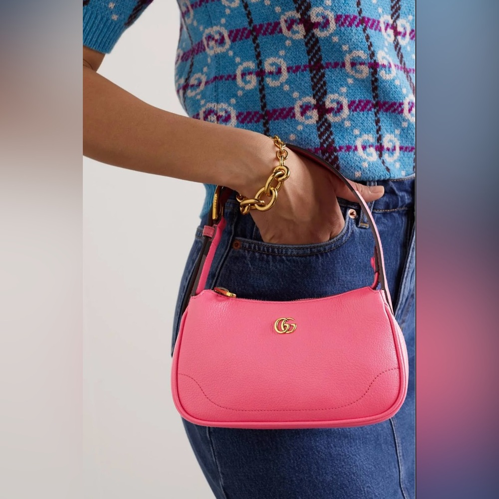 GUCCI NWOT 💕 PINK APHRODITE MINI SHOULDER BAG - Picture 4 of 15